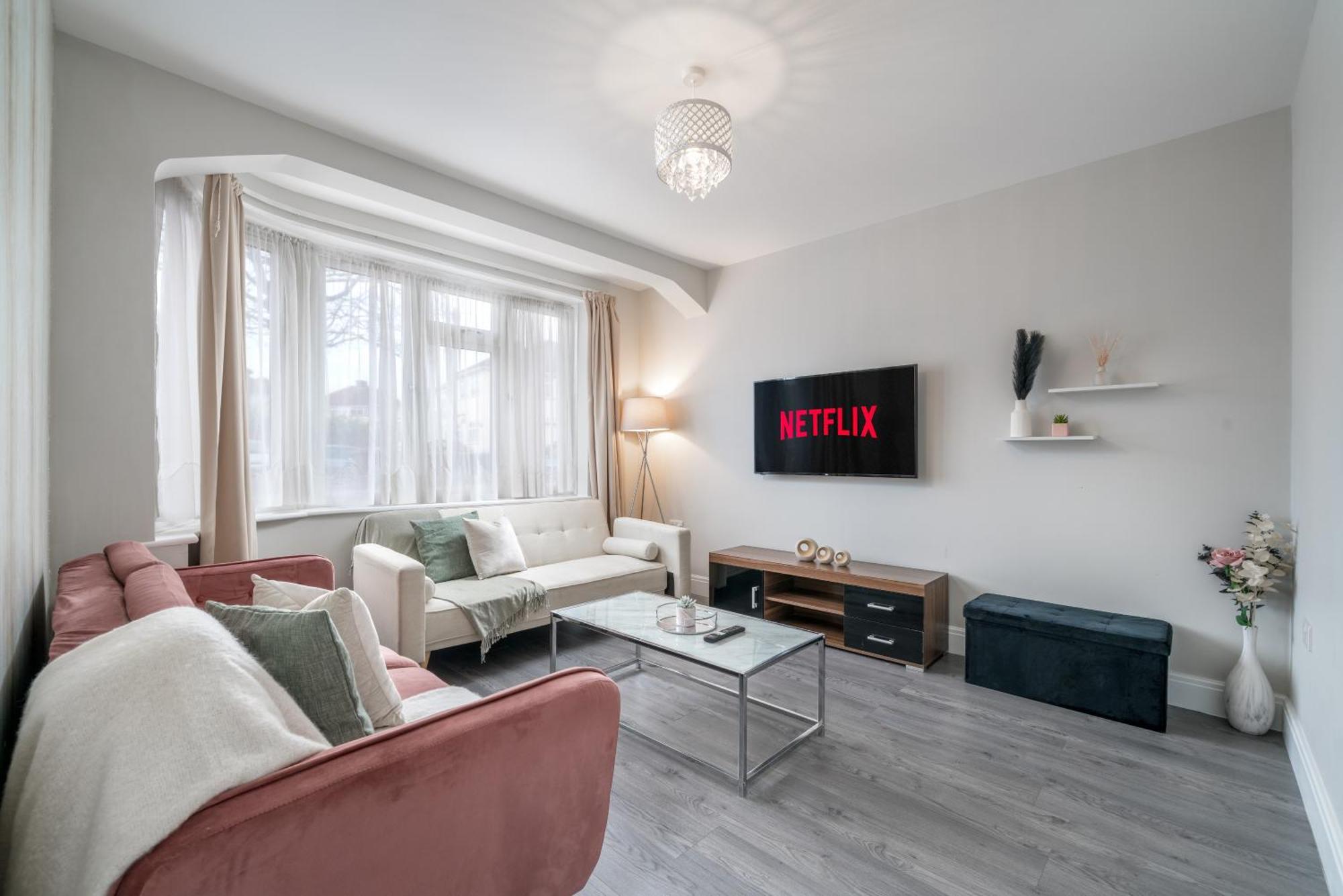 דירות הרו Lux 3Bed Near Wembley With Parking By Oceana Group - Sleeps 8 מראה חיצוני תמונה